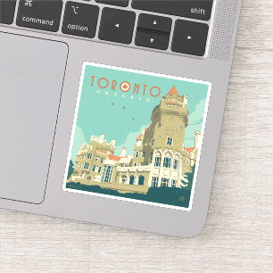 Adesivo Canadá Toronto, Casa Loma