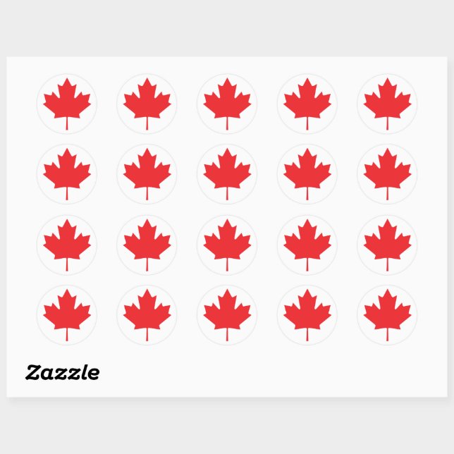 Adesivo Canadense Maple Leaf (Folha)