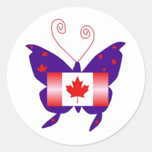 Adesivo Canadiano Diva Butterfly