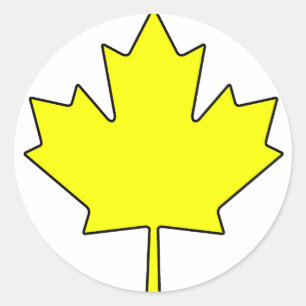 Adesivo Canadiano Maple Leaf Canada National Symbol