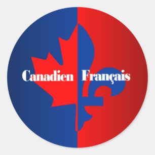Adesivo Canadien Francais