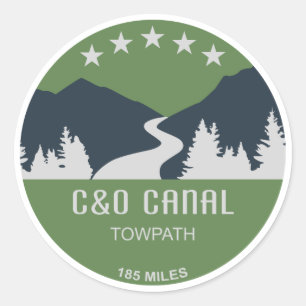 Adesivo Canal Towpath C&O