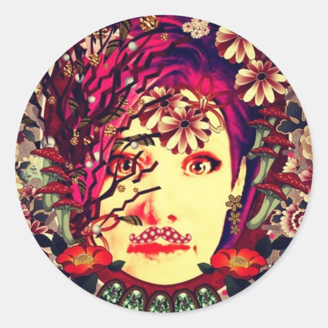 Adesivo Canalizando minha Frieda Kahlo (Frente)