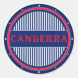 Adesivo Canberra City Pride Emblem – Australian Identity