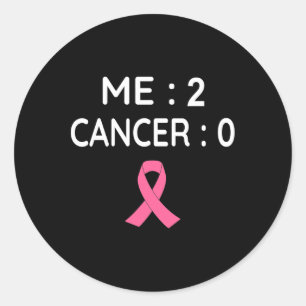 Adesivo Cancer 0 Fita Rosa de Consciência do Cancer da Mam