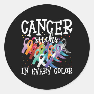 Adesivo Cancer Chupa Em Cada Cancer De Luta Contra Cores