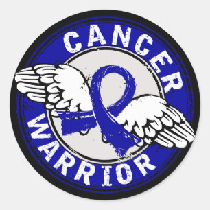 Adesivo Cancer Colon Warrior 14C