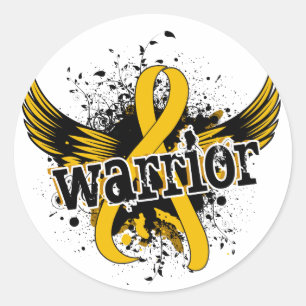 Adesivo Cancer da infância do guerreiro 16