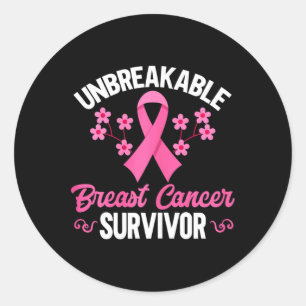 Adesivo Cancer da Mama Consciência do cancer Inseparável