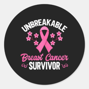 Adesivo Cancer da Mama Consciência do Cancer Inseparável