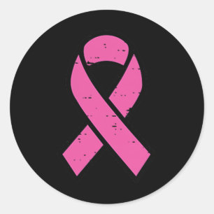 Adesivo Câncer da Mama Fita Rosa Fita Sensibilização do Bo
