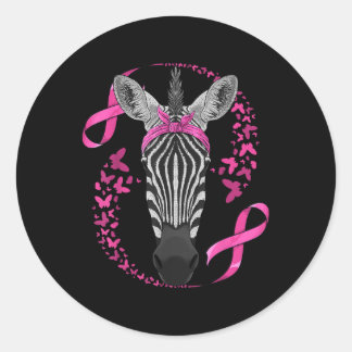 Adesivo Cancer de Bandana Rosa para a Consciência do Cance