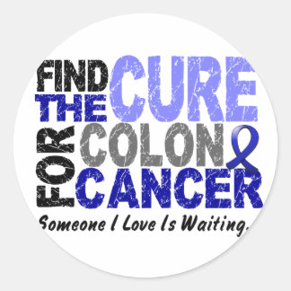 Adesivo Cancer de dois pontos ENCONTRAR A CURA 1