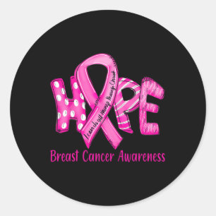 Adesivo Cancer De Mama Em Outubro Vestimos Fita Rosa