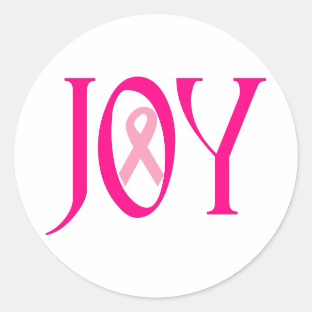 Adesivo Cancer de mama Joy Stickers (Frente)