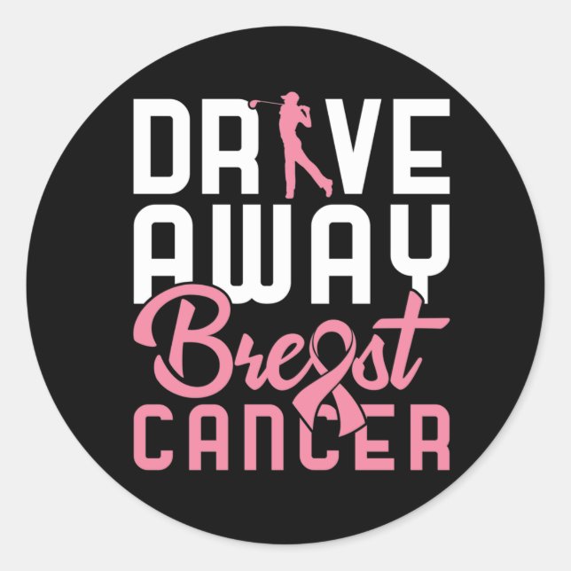 Adesivo Cancer de mama para fora da unidade (Frente)