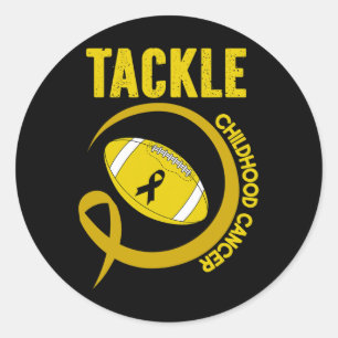 Adesivo cancer de setembro de sensibilização para o câncer