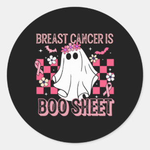 Adesivo Cancer É Cancer De Mama No Dia Das Bruxas