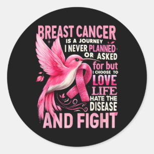 Adesivo Cancer É Uma Viagem Que Eu Nunca Planejei Cancer D