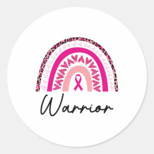 Adesivo Cancer Guerreiro Rosa Cancer Sensibilização Rainbo