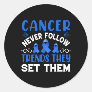 Adesivo Cancer Nunca Siga As Tendências Que Os Estabelecem