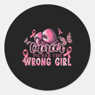 Adesivo Cancer Picker The Wong Girl Boxing Boxing Bre