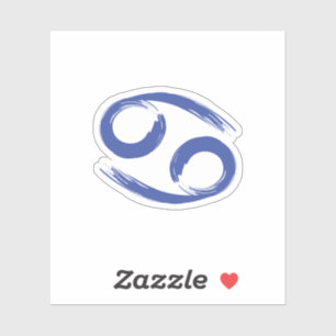 Adesivo CANCER - Símbolo Zodíaco Junho Julho Astrologia de