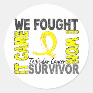 Adesivo Cancer Testicular do sobrevivente 5