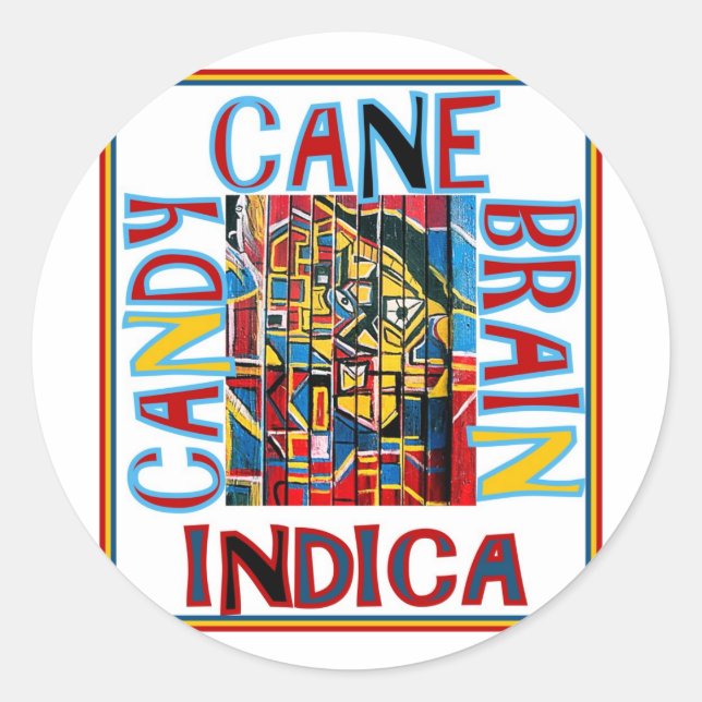 ADESIVO CANDÁ CÉREBRO INDICA (Frente)