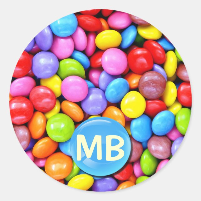 Adesivo Cândias Coloridas (Frente)