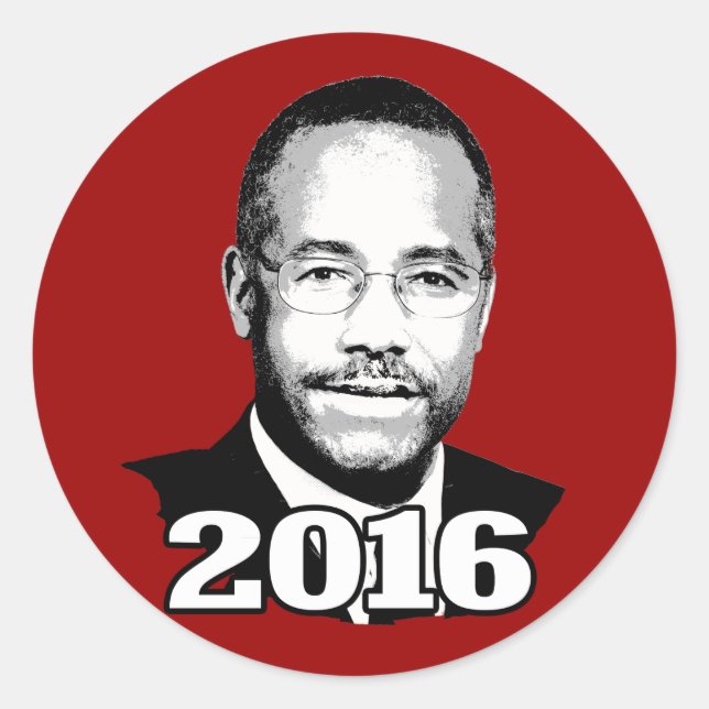 ADESIVO CANDIDATO 2016 DE BEN CARSON (Frente)