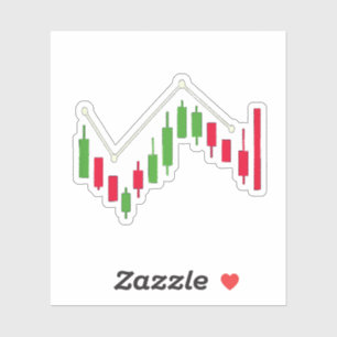 Adesivo Candlestick Clash Sticker VYBE CORE Japonês