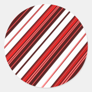 Adesivo Candy Cane Cores de Cartão de Natal Vinhetas