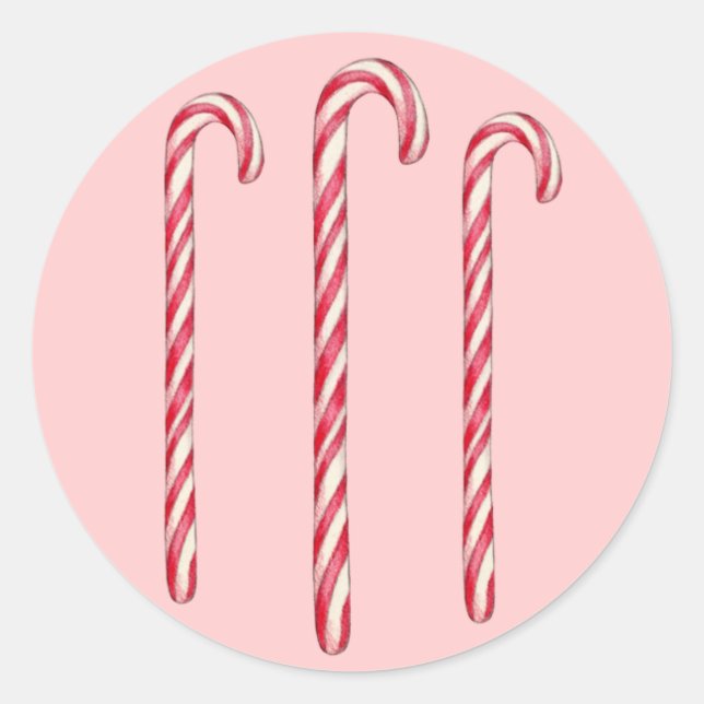 Adesivo Candy Cane Sticker (Frente)