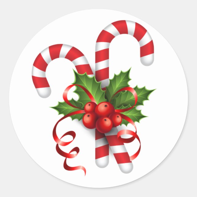 Adesivo Candy Cane Stickers (Frente)