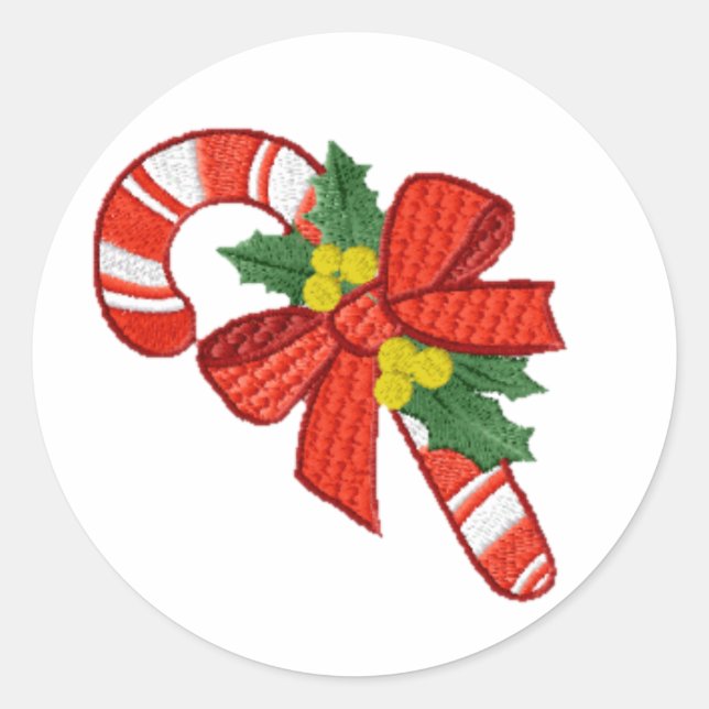 Adesivo Candy Cane Stickers (Frente)
