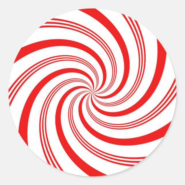 Adesivo Candy Cane Torção (Frente)