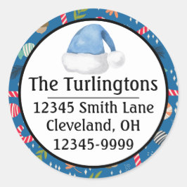 Adesivo Candy Canes e Doces de Natal Embalados