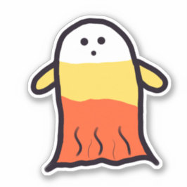 Adesivo Candy Corn Ghost
