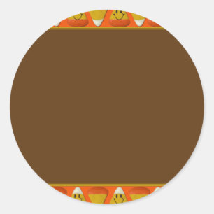 Adesivo Candy Corn Halloween