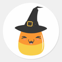 Candy Corn Witeen Emoji Stickers