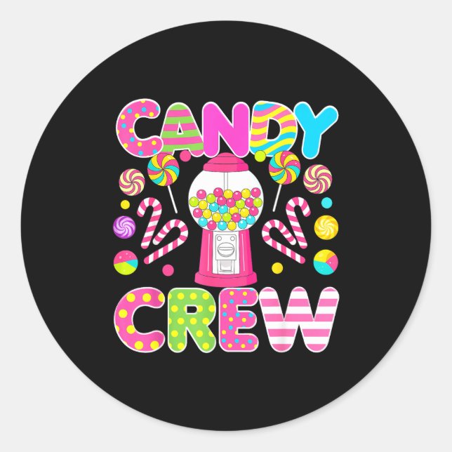Adesivo Candy Crew Candy Costume Women Candy Land Kids Swe (Frente)