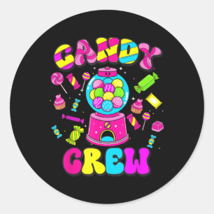 Adesivo Candy Crew Docinho Candy Land Candy Candy Squad Ha
