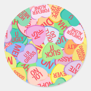 Adesivo Candy Hearts V. 2.0