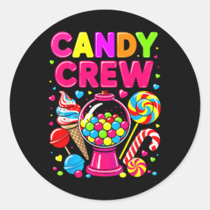 Adesivo Candy Land Candy Crew Docinho Candy Sq