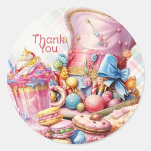 Adesivo Candy Land Obrigado Sticker