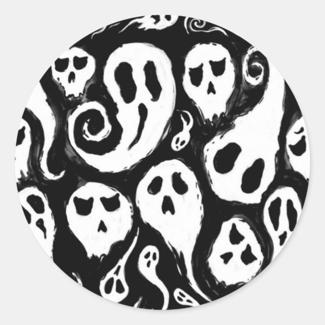 Adesivo Caneca de Halloween (Frente)
