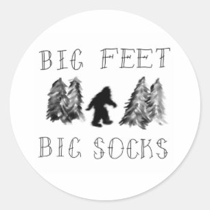 Adesivo Caneca de Sasquatch
