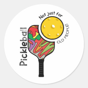 Adesivo Caneca engraçada de Pickleball para jogadores de t