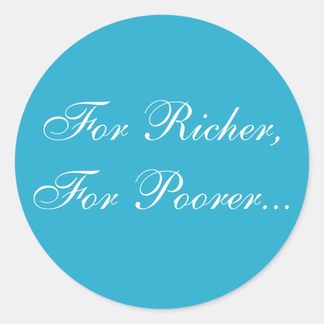 Adesivo Caneta de convite personalizado azul (Frente)